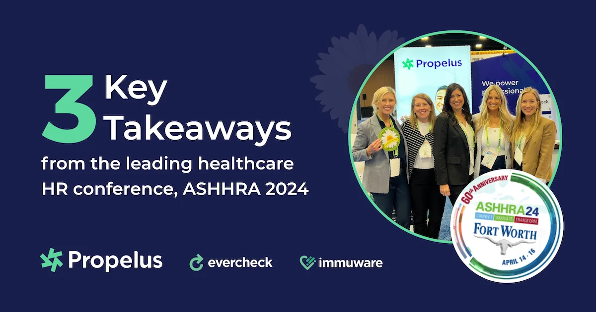 Propelus booth at ASHHRA 2024