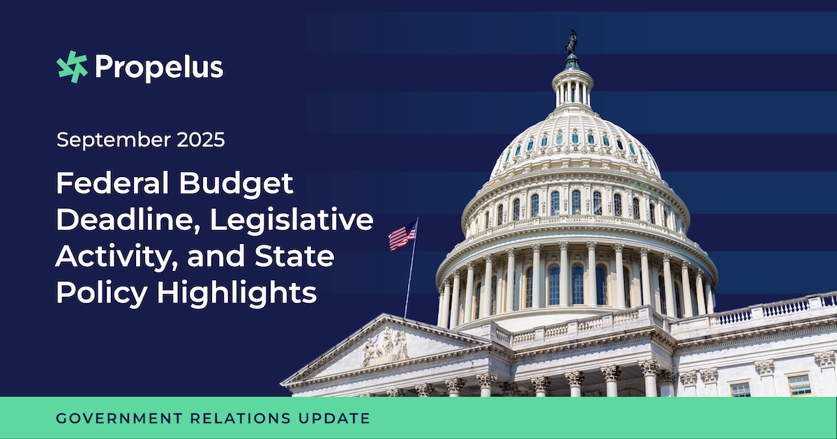 September 2025 Federal Budget Deadline, Legislative Activity, and State Policy Highlights.