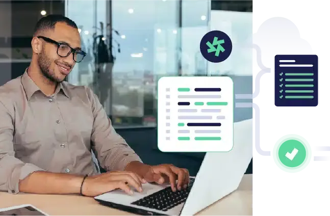 Man on laptop