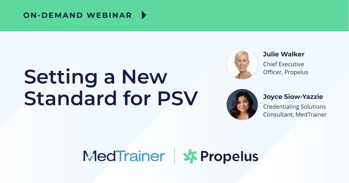 Setting a new standard for primary source verification