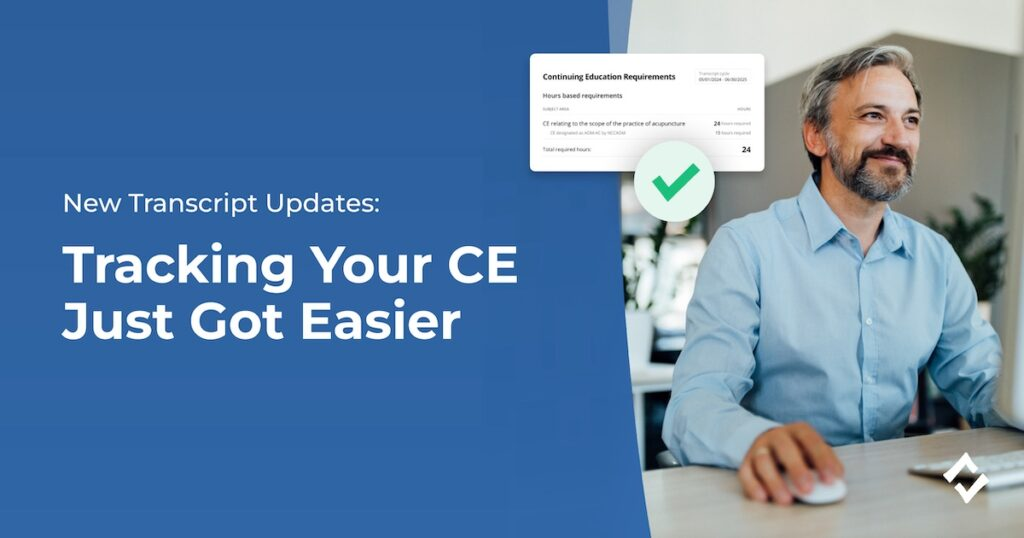 Man using a computer