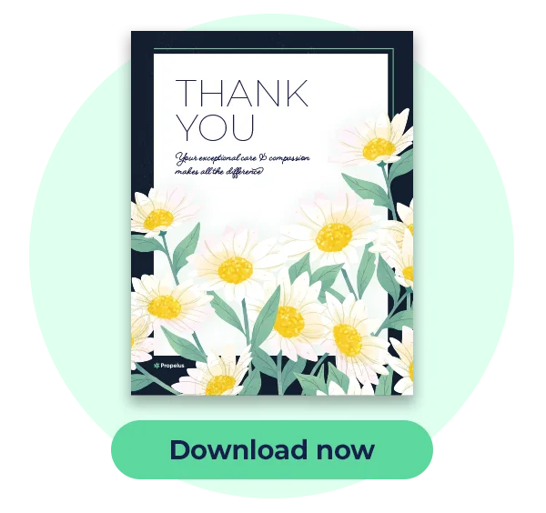 Thank you card-DAOSY download