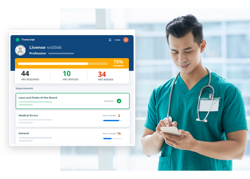 Man using C E Broker