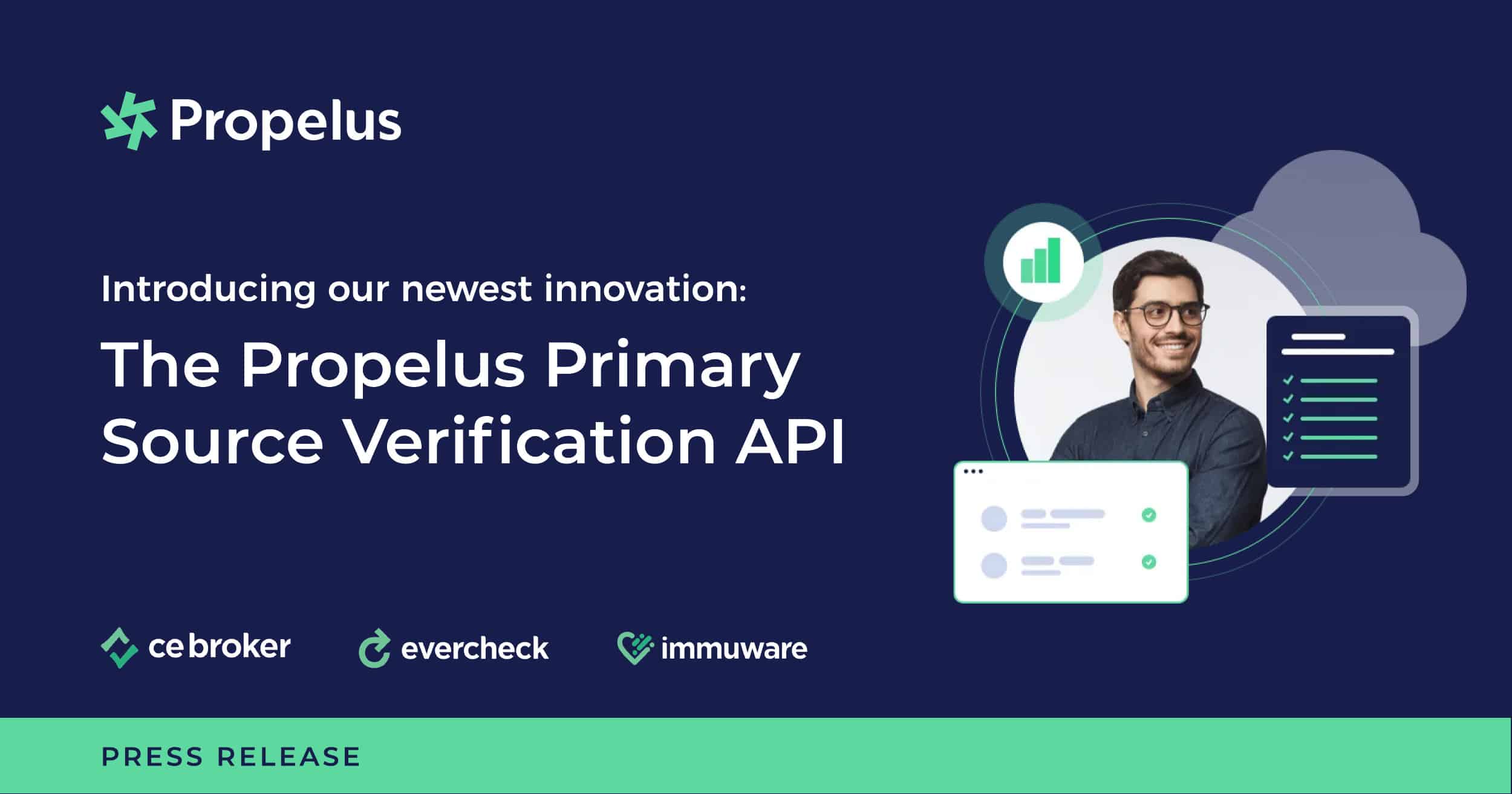 Propelus Launches Groundbreaking Primary Source Verification API
