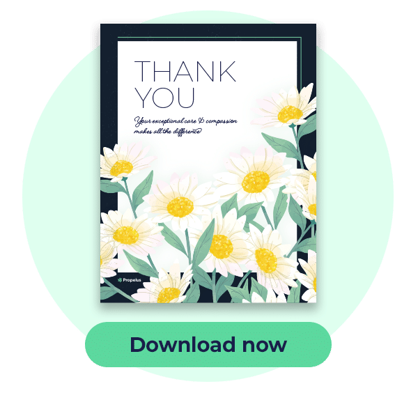 Thank you card-DAOSY download